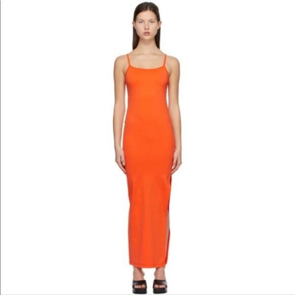 Simon Miller Anders Tank Dress in Orange XS/S - Picture 7 of 7